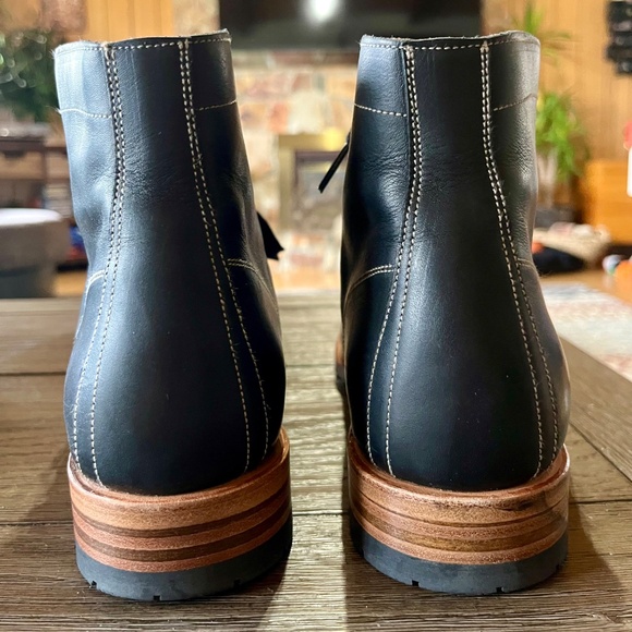 HARTT Ammo Black Leather Combat Boots, Size 9d - Picture 10 of 13